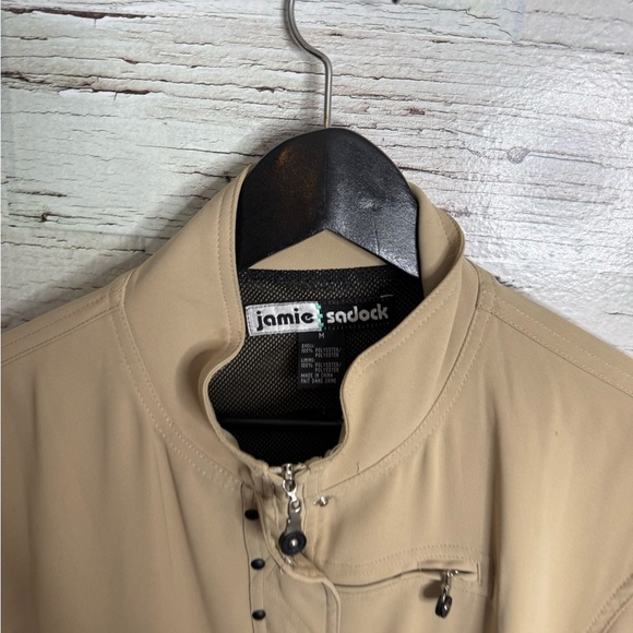 Jamie Sadock Women's Tan Jacket golf size medium - Picture 3 of 7